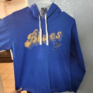 St. Louis Blues hooded tshirt